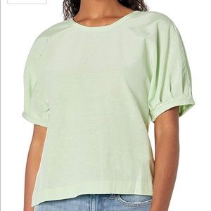 Club Monaco Women's Sculptured Sleeve Top